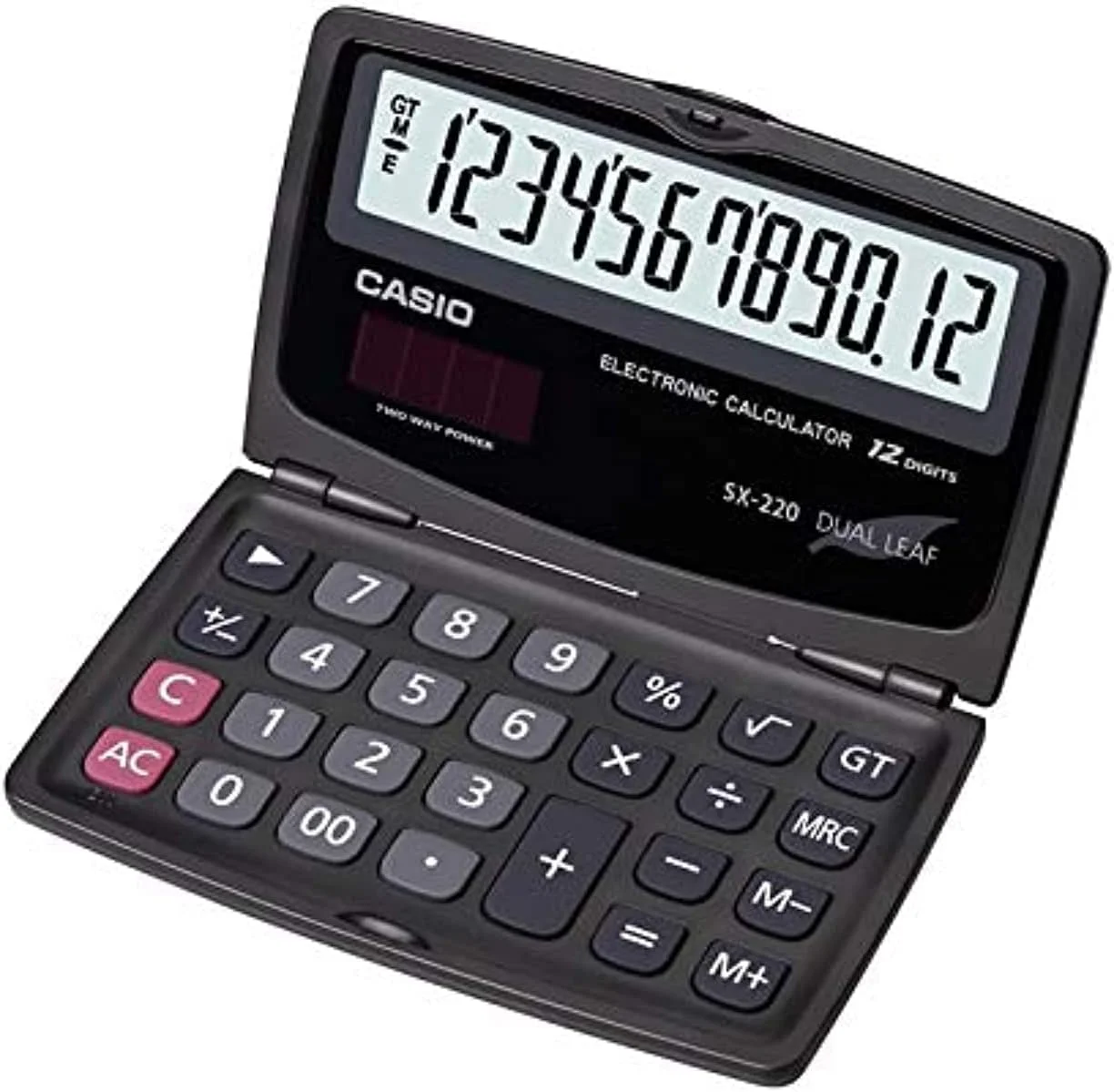 ماشین حساب 12 رقمی کاربردی کاسیو مدل SX220