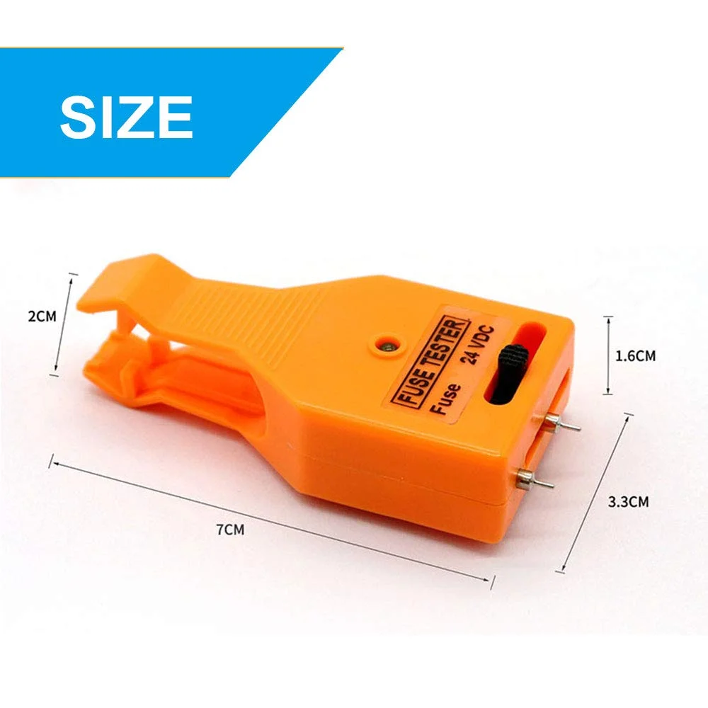 تستر و بیرون کش فیوز خودرو ایزتور DC 24V: MAXI، ATO/ATC، ATM; نشانگر LED; جمع و جور، بادوام تستر و بیرون کش فیوز خودرو ایزتور DC 24V: MAXI، ATO/ATC، ATM; نشانگر LED; جمع و جور، بادوام