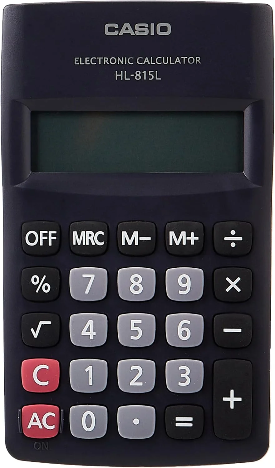 ماشین حساب قابل حمل کاسیو مدل Hl-815L-Bk