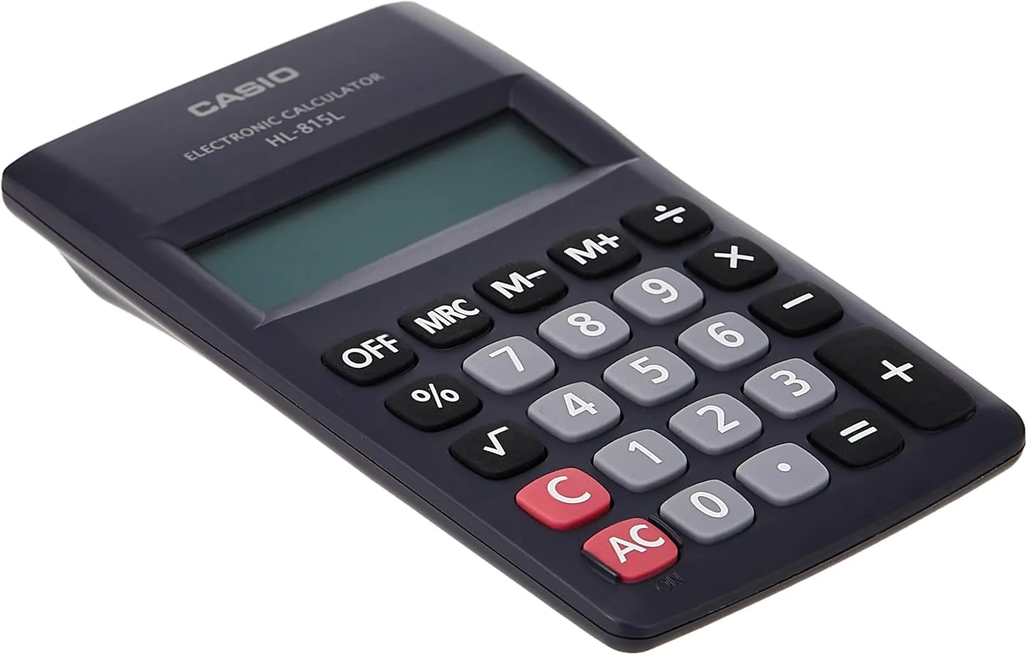 ماشین حساب قابل حمل کاسیو مدل Hl-815L-Bk ماشین حساب قابل حمل کاسیو مدل Hl-815L-Bk