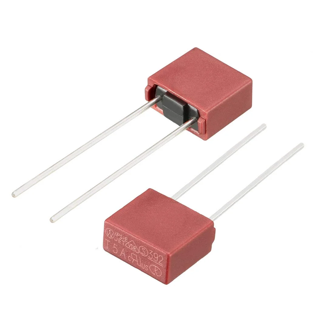 uxcell 10 عدد فیوز مینیاتوری مربعی اسلوموشن DIP نصب شده T5A 5A 250V قرمز uxcell 10 عدد فیوز مینیاتوری مربعی اسلوموشن DIP نصب شده T5A 5A 250V قرمز