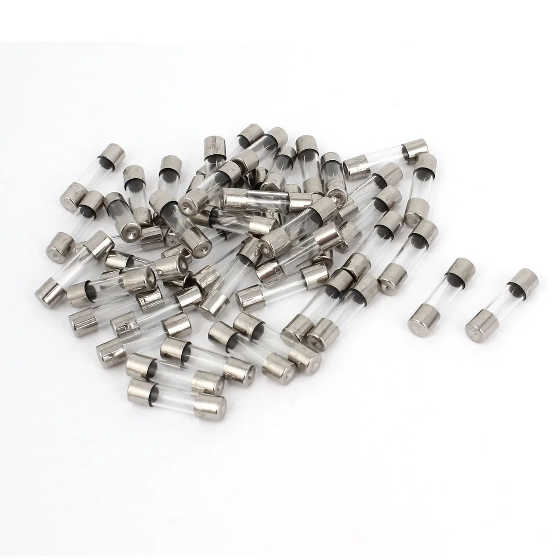 سورسینگ مپ 50 عدد فیوز شیشه ای 250 ولت 1.5 آمپر F1.5AL با عملکرد سریع 5mm x 20mm