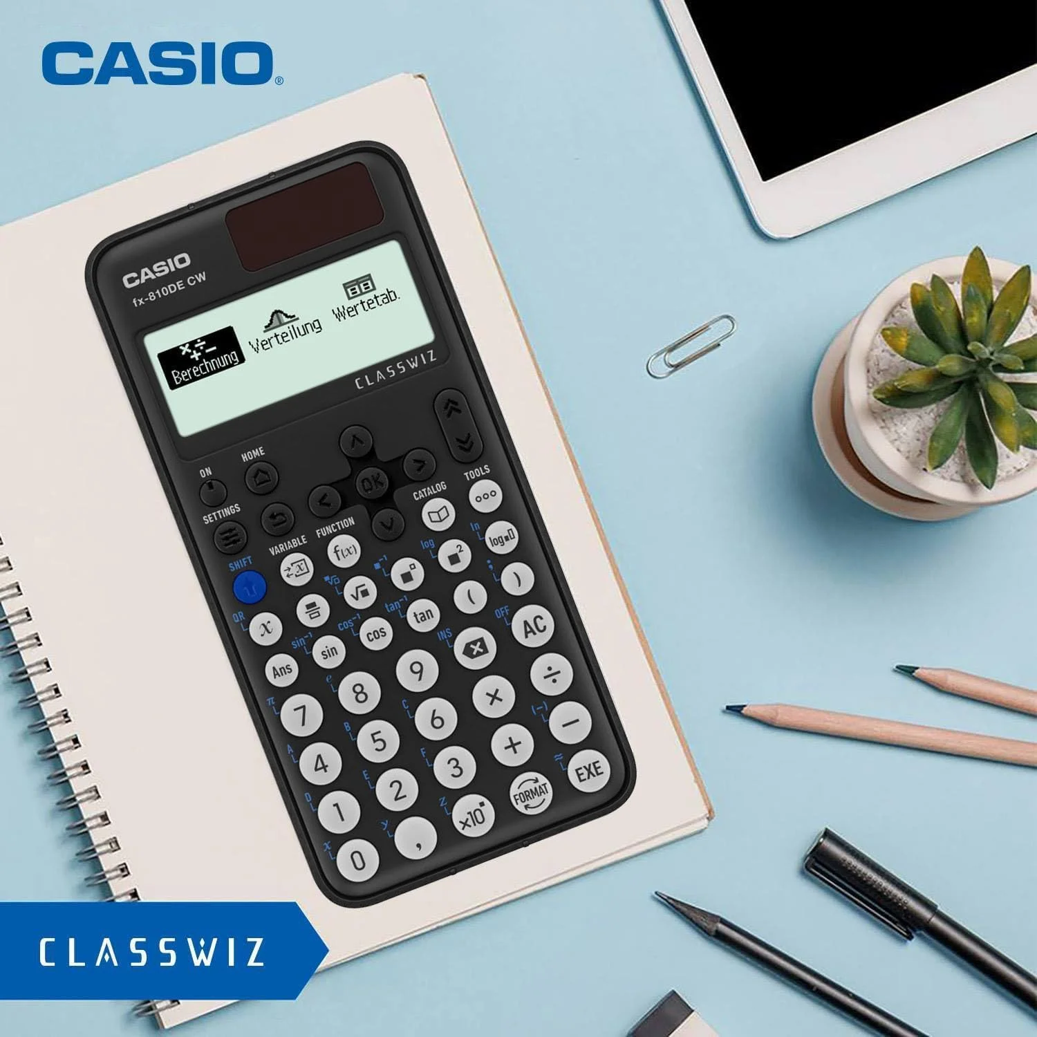 ماشین حساب مهندسی و علمی کاسیو FX-810DE CW ClassWiz ماشین حساب مهندسی و علمی کاسیو FX-810DE CW ClassWiz