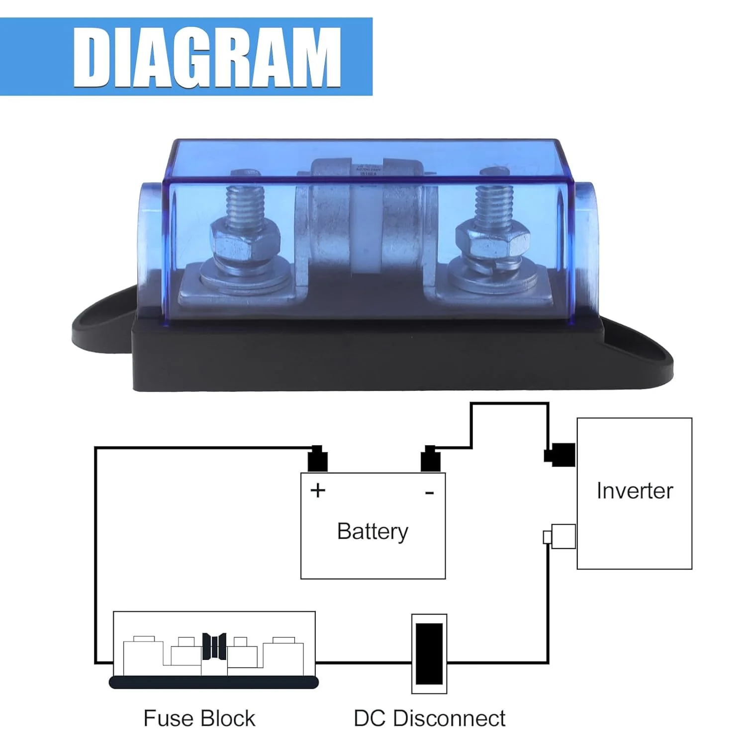 فیوز کلاس T و بلوک VOZINMOST 500V DC 400 آمپر به همراه نگهدارنده فیوز کلاس T برای اینورترها و سیستم های صوتی خودرو (بسته 1 عددی) فیوز کلاس T و بلوک VOZINMOST 500V DC 400 آمپر به همراه نگهدارنده فیوز کلاس T برای اینورترها و سیستم های صوتی خودرو (بسته 1 عددی)