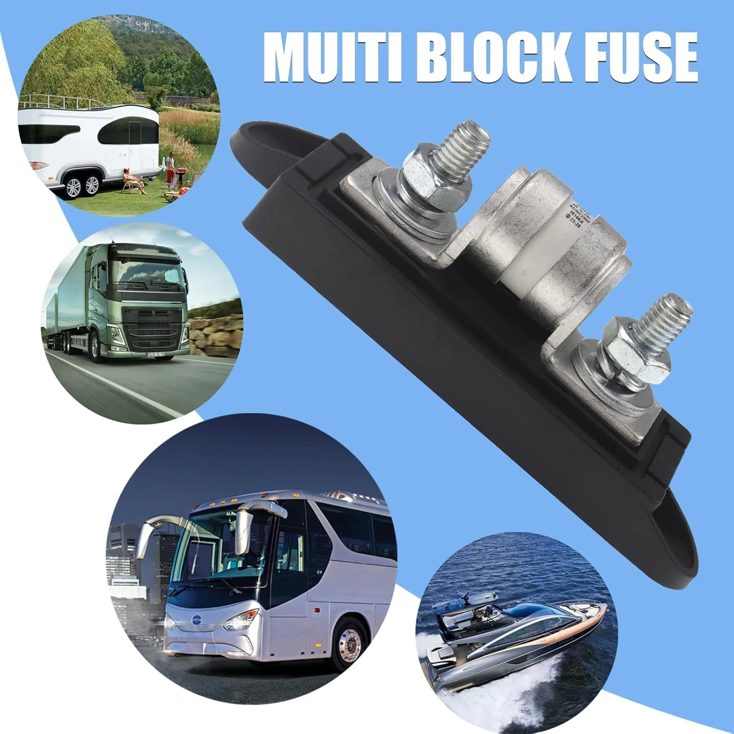 فیوز کلاس T و بلوک VOZINMOST 500V DC 400 آمپر به همراه نگهدارنده فیوز کلاس T برای اینورترها و سیستم های صوتی خودرو (بسته 1 عددی) فیوز کلاس T و بلوک VOZINMOST 500V DC 400 آمپر به همراه نگهدارنده فیوز کلاس T برای اینورترها و سیستم های صوتی خودرو (بسته 1 عددی)