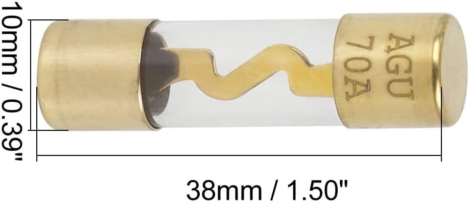 نگهدارنده فیوز خودرویی خطی تایماچ 4 6 8 گیج AWG با فیوزهای 70 آمپر AGU برای سیستم صوتی خودرو نگهدارنده فیوز خودرویی خطی تایماچ 4 6 8 گیج AWG با فیوزهای 70 آمپر AGU برای سیستم صوتی خودرو
