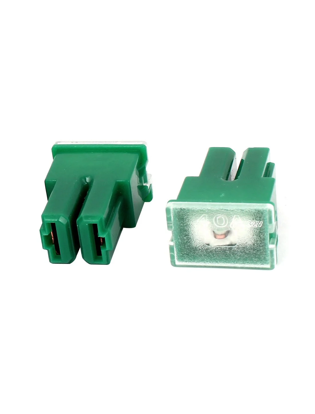 XKHLQLPEF DC 32V 40A فیوز کارتریجی نوع فشاری مادگی 2 ترمیناله سبز رنگ 5 عددی XKHLQLPEF DC 32V 40A فیوز کارتریجی نوع فشاری مادگی 2 ترمیناله سبز رنگ 5 عددی