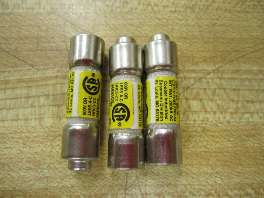 فیوز Bussmann LP-CC-4 Low-Peak LPCC4 (بسته 3 عددی)