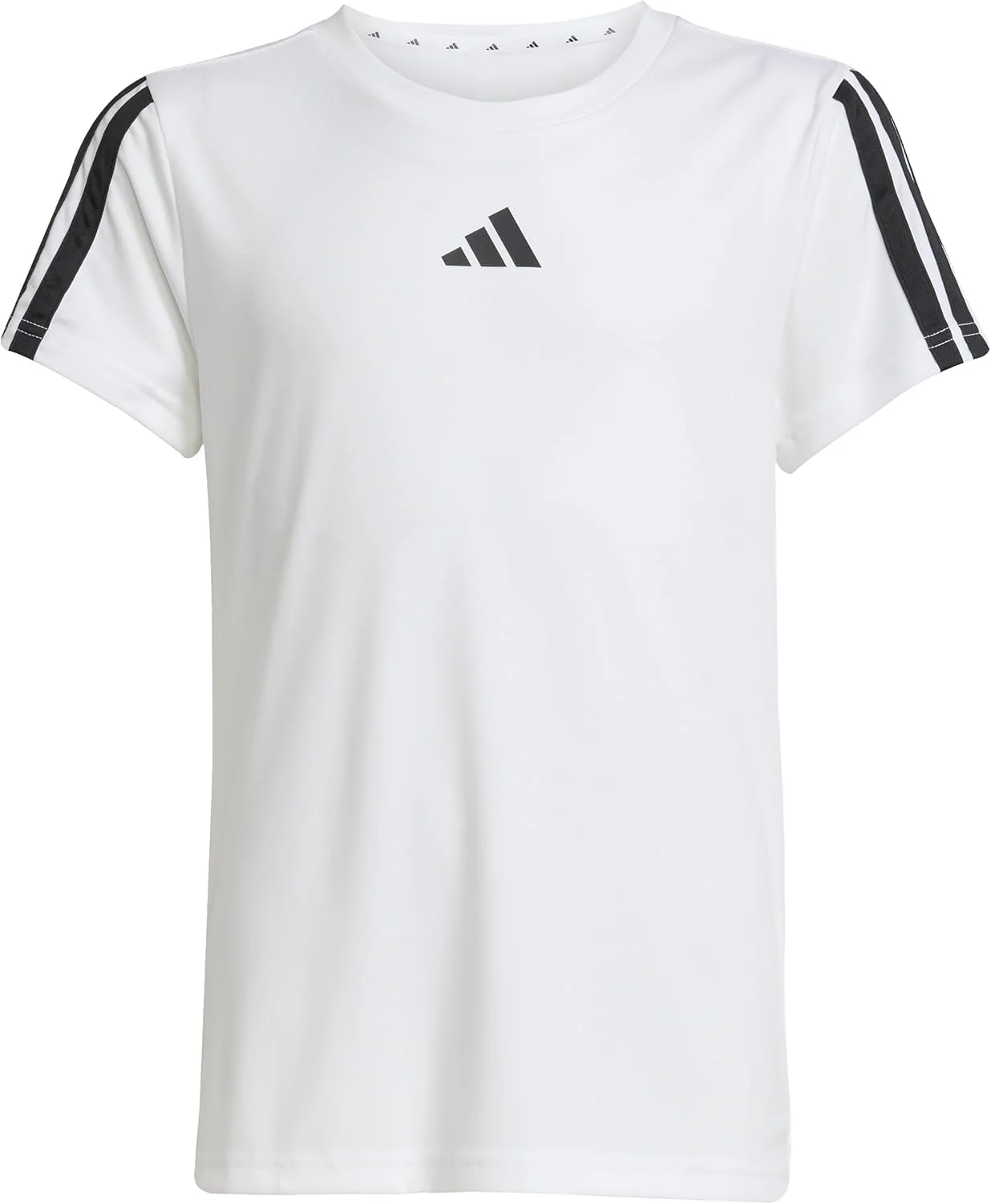 تی شرت آستین کوتاه ورزشی دخترانه آدیداس مدل Training Essentials 3-Stripes