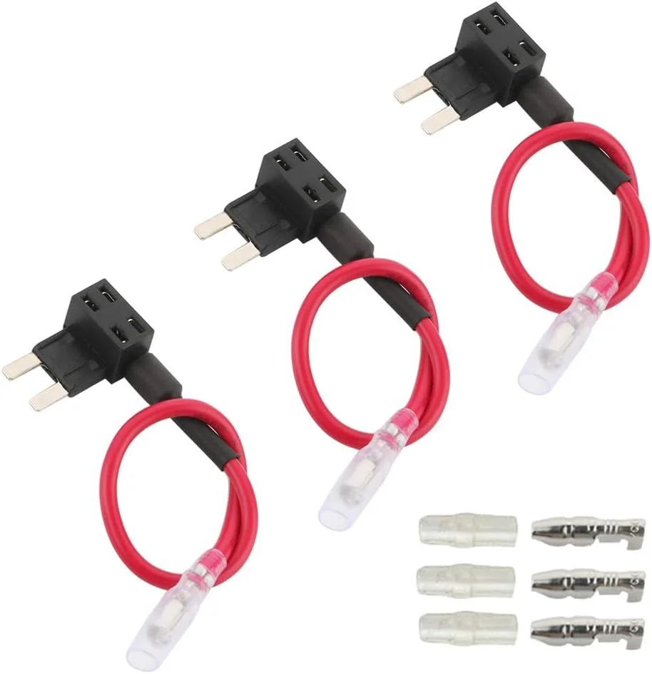 ست 3 عددی فیوز تپ مدار افزودنی کوچک ACS پریمیوم، کیت نگهدارنده فیوز تیغه ای Piggy Back با دسته سیم، 15 عدد فیوز تیغه ای مینی رایگان، 1 عدد فیوز کش، 5 عدد بست کمربندی (12 ولت / 24 ولت) ست 3 عددی فیوز تپ مدار افزودنی کوچک ACS پریمیوم، کیت نگهدارنده فیوز تیغه ای Piggy Back با دسته سیم، 15 عدد فیوز تیغه ای مینی رایگان، 1 عدد فیوز کش، 5 عدد بست کمربندی (12 ولت / 24 ولت)