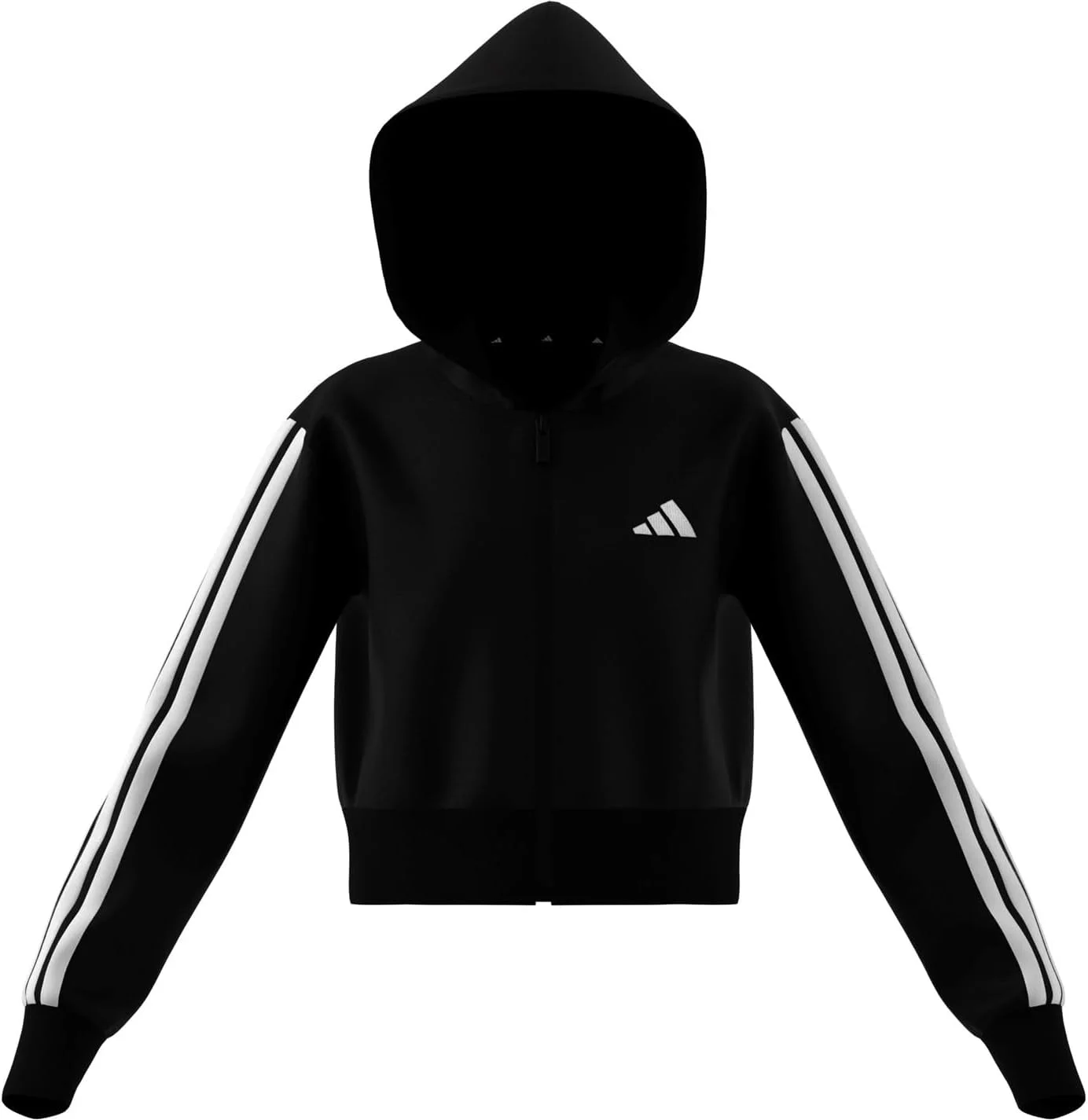 هودی زیپ کامل دخترانه آدیداس Essentials مدل HOODED TRACK TOP (بسته 1 عددی)
