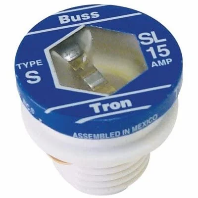 بسته 5 عددی فیوز پلاگین Bussmann Cooper، نوع SL، 15 آمپر، بسته 3 عددی -BP/SL-15
