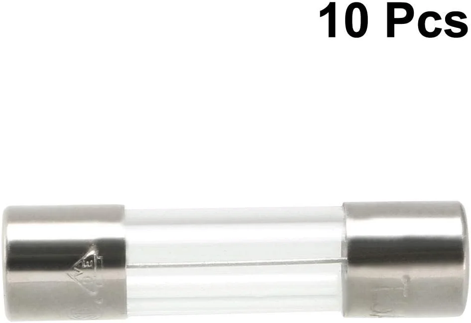 فیوز شیشه ای تاخیری اسلو بلو، 5mm x 20mm، 250V، 5A، بسته 10 عددی