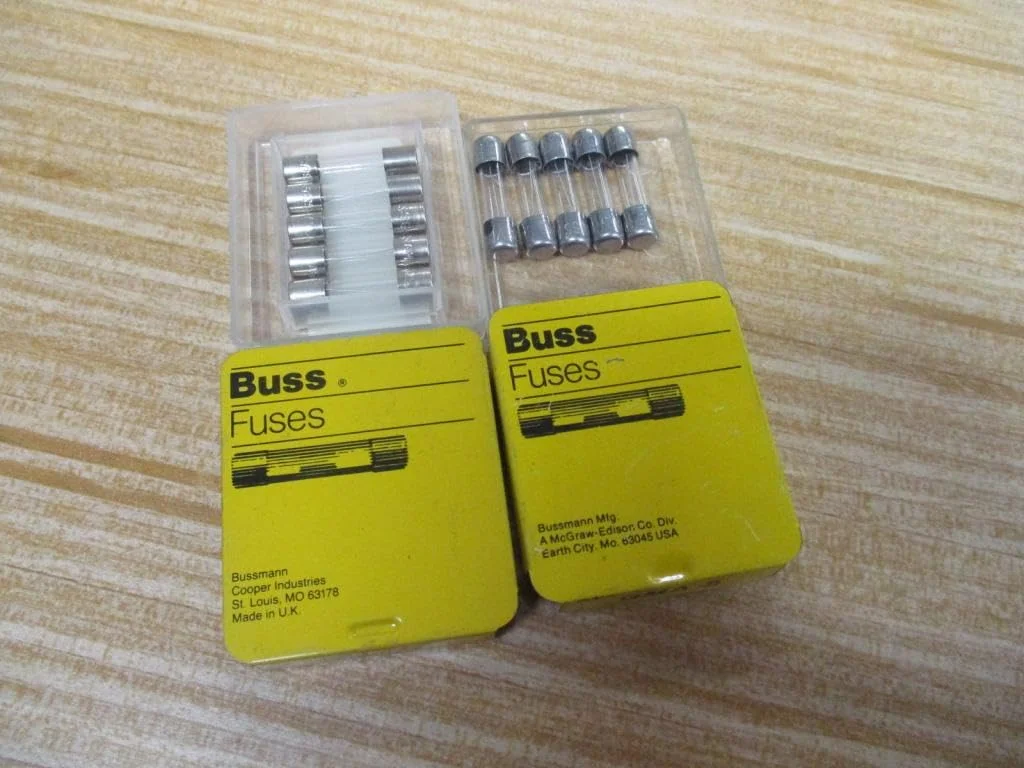 فیوز Bussmann GMA-5A 5 آمپر 125 ولت Buss GMA5A (بسته 5 عددی)