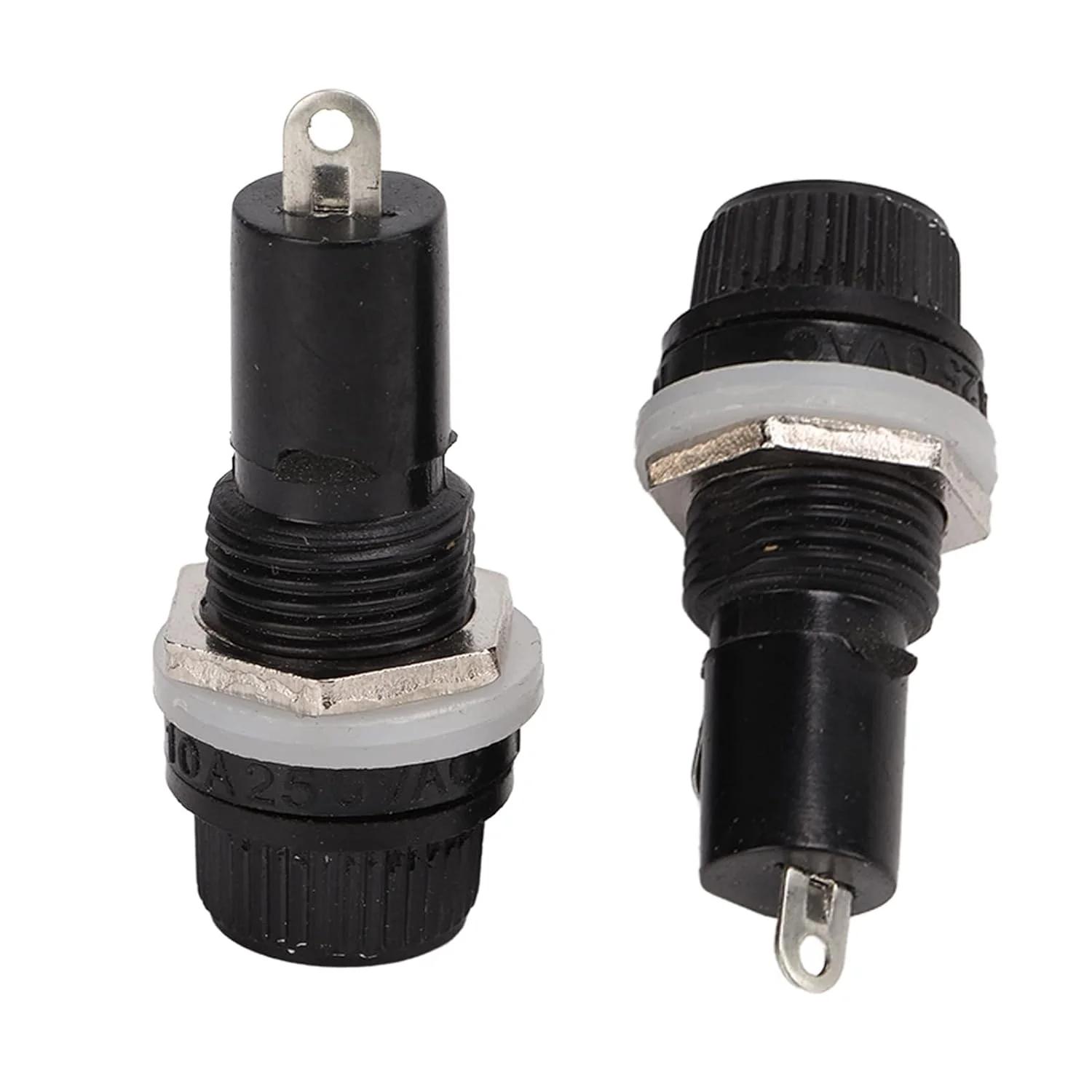 نگهدارنده فیوز پیچی 5x20mm، نگهدارنده فیوز ایمن، کاربردی، راحت و آسان برای نصب برای کامیون و تجهیزات صنعتی