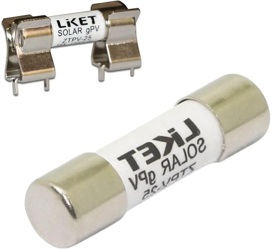 فیوز DC فتوولتائیک خورشیدی DC فیوز 1038 DC1000V فیوز DC فتوولتائیک خورشیدی DC فیوز 1038 DC1000V