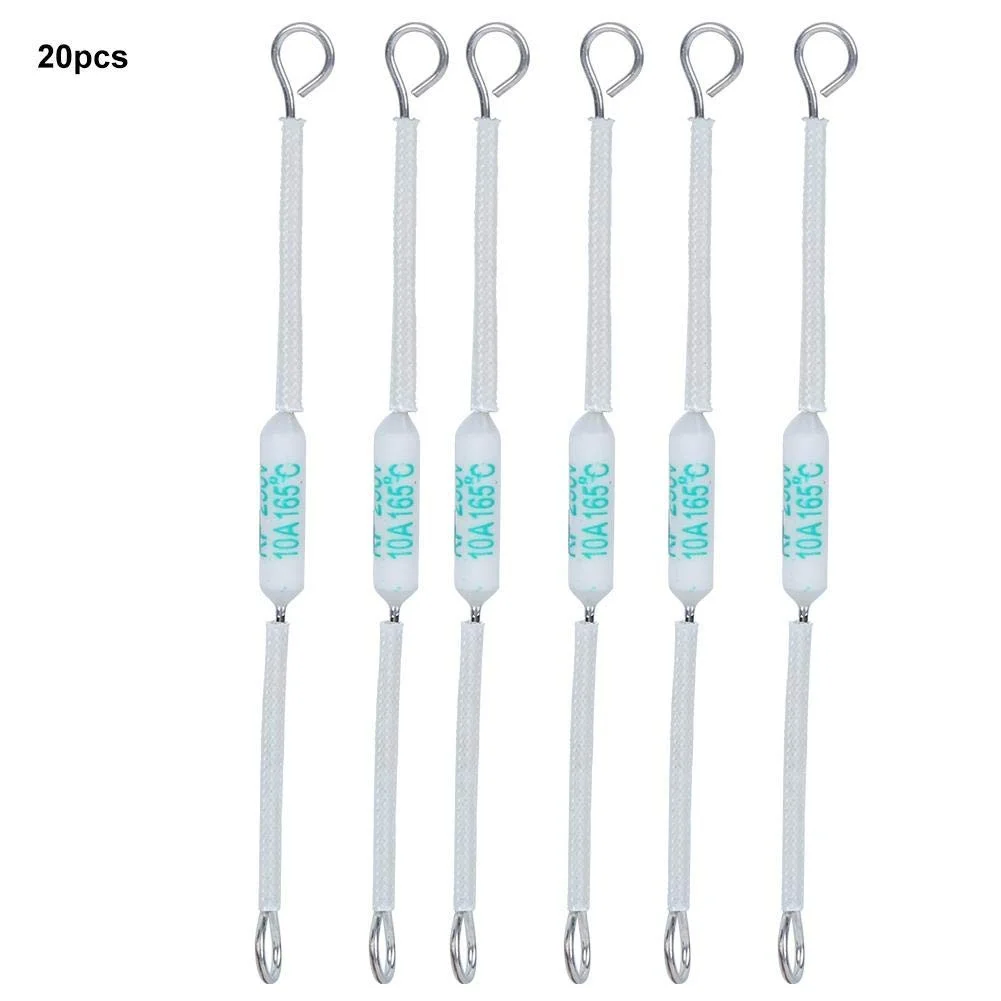 20 عدد فیوز سرامیکی RFCeramic با ولتاژ 250 ولت و جریان 10 آمپر، فیوز سرامیکی دمای قطع اختیاری برای لوازم خانگی، فیوز حرارتی با طول اختیاری، فیوز سرامیکی (90 میلی متر 165 درجه سانتیگراد) 20 عدد فیوز سرامیکی RFCeramic با ولتاژ 250 ولت و جریان 10 آمپر، فیوز سرامیکی دمای قطع اختیاری برای لوازم خانگی، فیوز حرارتی با طول اختیاری، فیوز سرامیکی (90 میلی متر 165 درجه سانتیگراد)