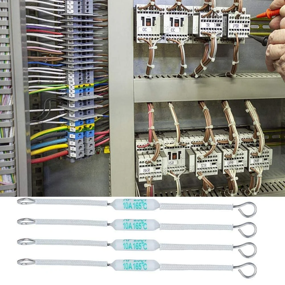 20 عدد فیوز سرامیکی RFCeramic با ولتاژ 250 ولت و جریان 10 آمپر، فیوز سرامیکی دمای قطع اختیاری برای لوازم خانگی، فیوز حرارتی با طول اختیاری، فیوز سرامیکی (90 میلی متر 165 درجه سانتیگراد) 20 عدد فیوز سرامیکی RFCeramic با ولتاژ 250 ولت و جریان 10 آمپر، فیوز سرامیکی دمای قطع اختیاری برای لوازم خانگی، فیوز حرارتی با طول اختیاری، فیوز سرامیکی (90 میلی متر 165 درجه سانتیگراد)