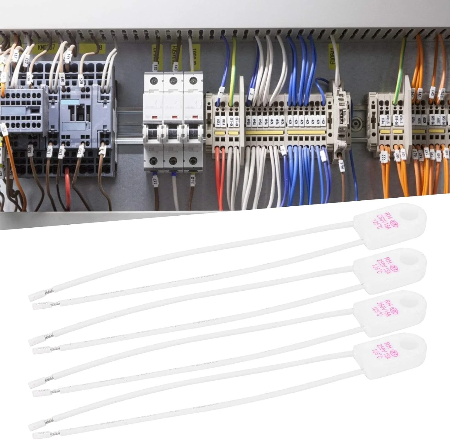 4 عدد فیوز حرارتی سرامیکی محافظ دما مربعی ولتاژ حداکثر 250 ولت لوازم جانبی مدار الکتریکی 4 عدد فیوز حرارتی سرامیکی محافظ دما مربعی ولتاژ حداکثر 250 ولت لوازم جانبی مدار الکتریکی
