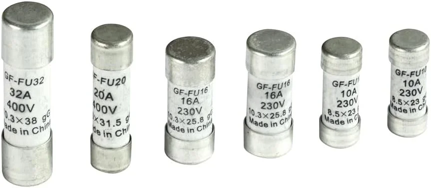 جعبه فیوز 6 تایی gefom 400091 بدون چراغ نشانگر 2 عدد 10 آمپر + 2 عدد 16 آمپر + 1 عدد 20 آمپر + 1 عدد 32 آمپر