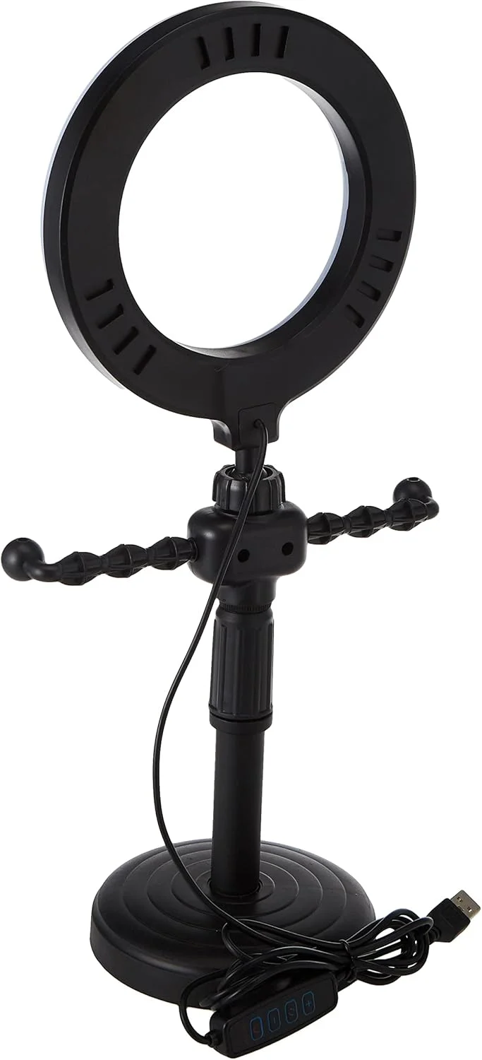 پایه رومیزی ترندز با حلقه نور سلفی LED مدل TR-ST971 پایه رومیزی ترندز با حلقه نور سلفی LED مدل TR-ST971