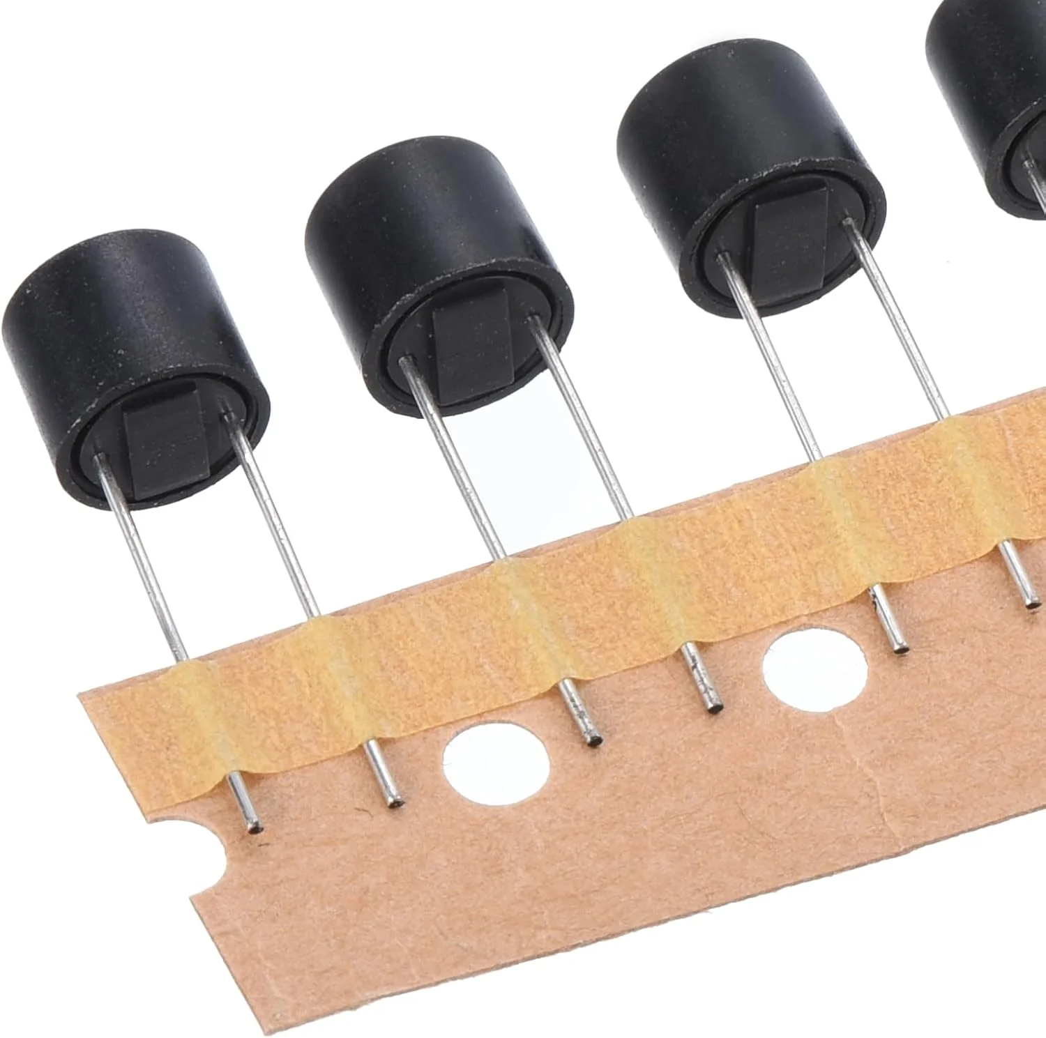 فیوز مینیاتوری تاخیری QUARKZMAN T4A 4A 250V، بسته 10 عددی، فیوز میکروالکتریکی گرد برای قطعات الکترونیکی، [مشکی]