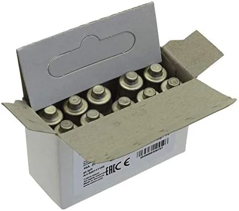 بسته 10 عددی فیوز بطری باسمن 16NZ01 D01 16A gL/gG 400/250V HRC بسته 10 عددی فیوز بطری باسمن 16NZ01 D01 16A gL/gG 400/250V HRC