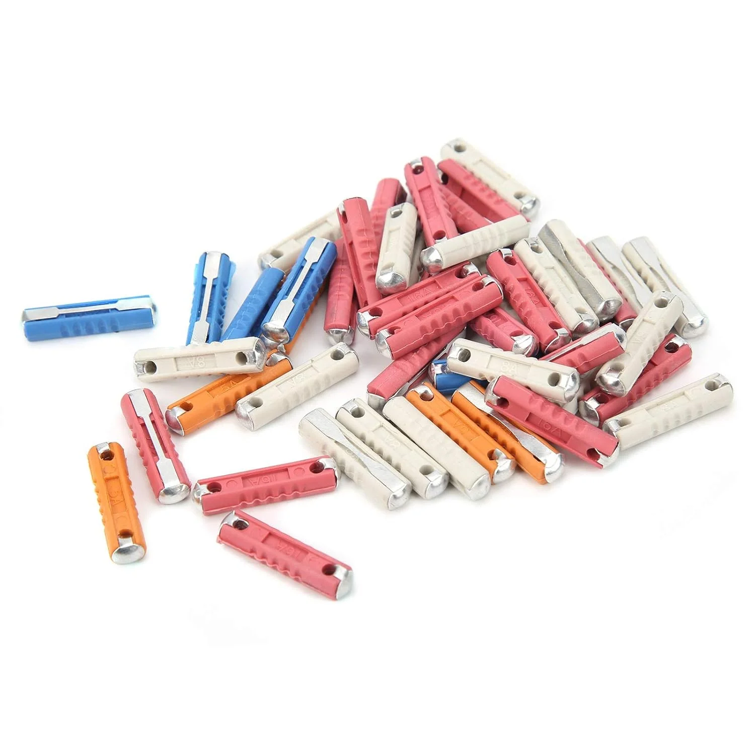 مجموعه 50 عددی فیوزهای خودرویی اَگاتیج مدل 5A 8A 16A 25A چند رنگی، مناسب خودروهای قدیمی اروپایی مجموعه 50 عددی فیوزهای خودرویی اَگاتیج مدل 5A 8A 16A 25A چند رنگی، مناسب خودروهای قدیمی اروپایی