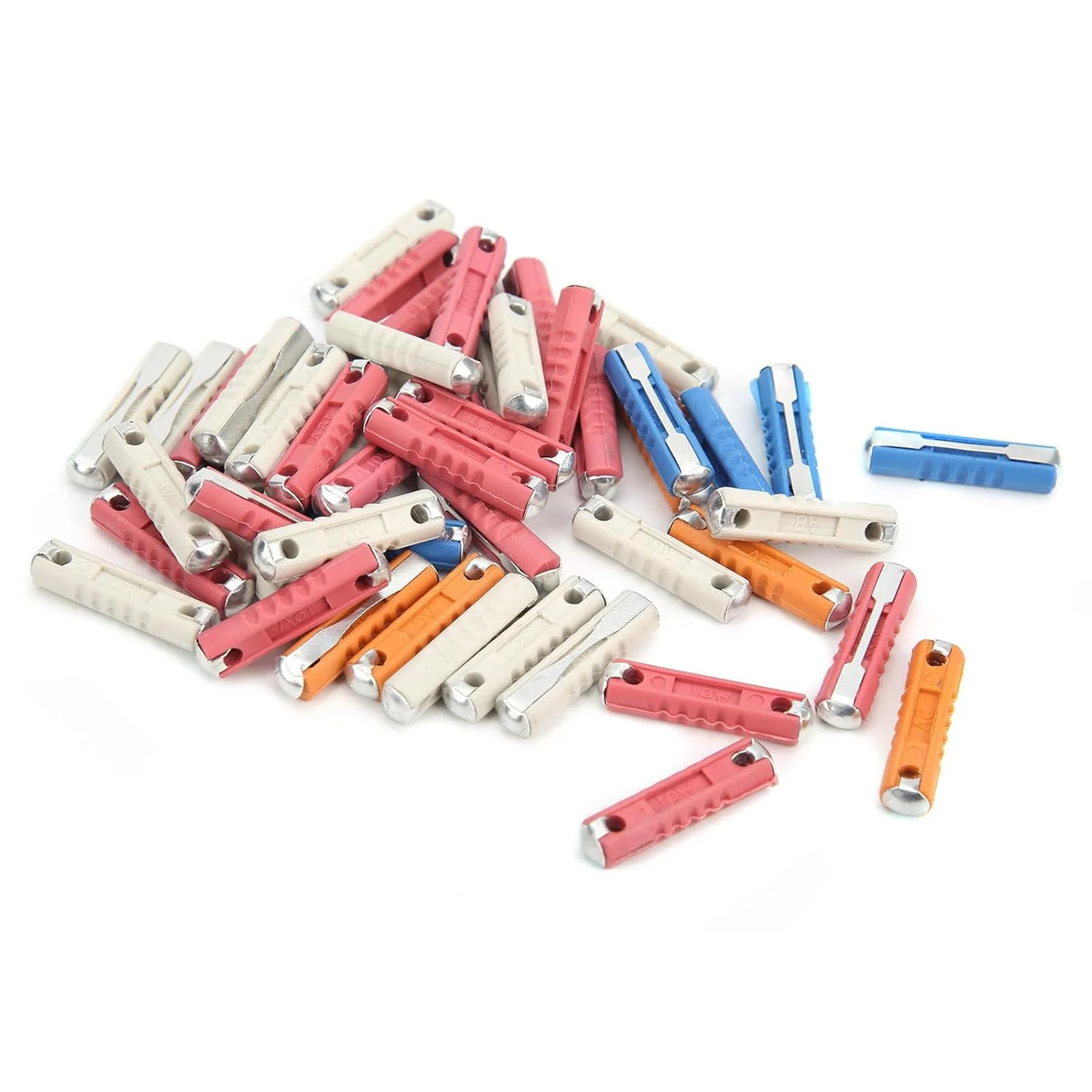 مجموعه 50 عددی فیوزهای خودرویی اَگاتیج مدل 5A 8A 16A 25A چند رنگی، مناسب خودروهای قدیمی اروپایی مجموعه 50 عددی فیوزهای خودرویی اَگاتیج مدل 5A 8A 16A 25A چند رنگی، مناسب خودروهای قدیمی اروپایی