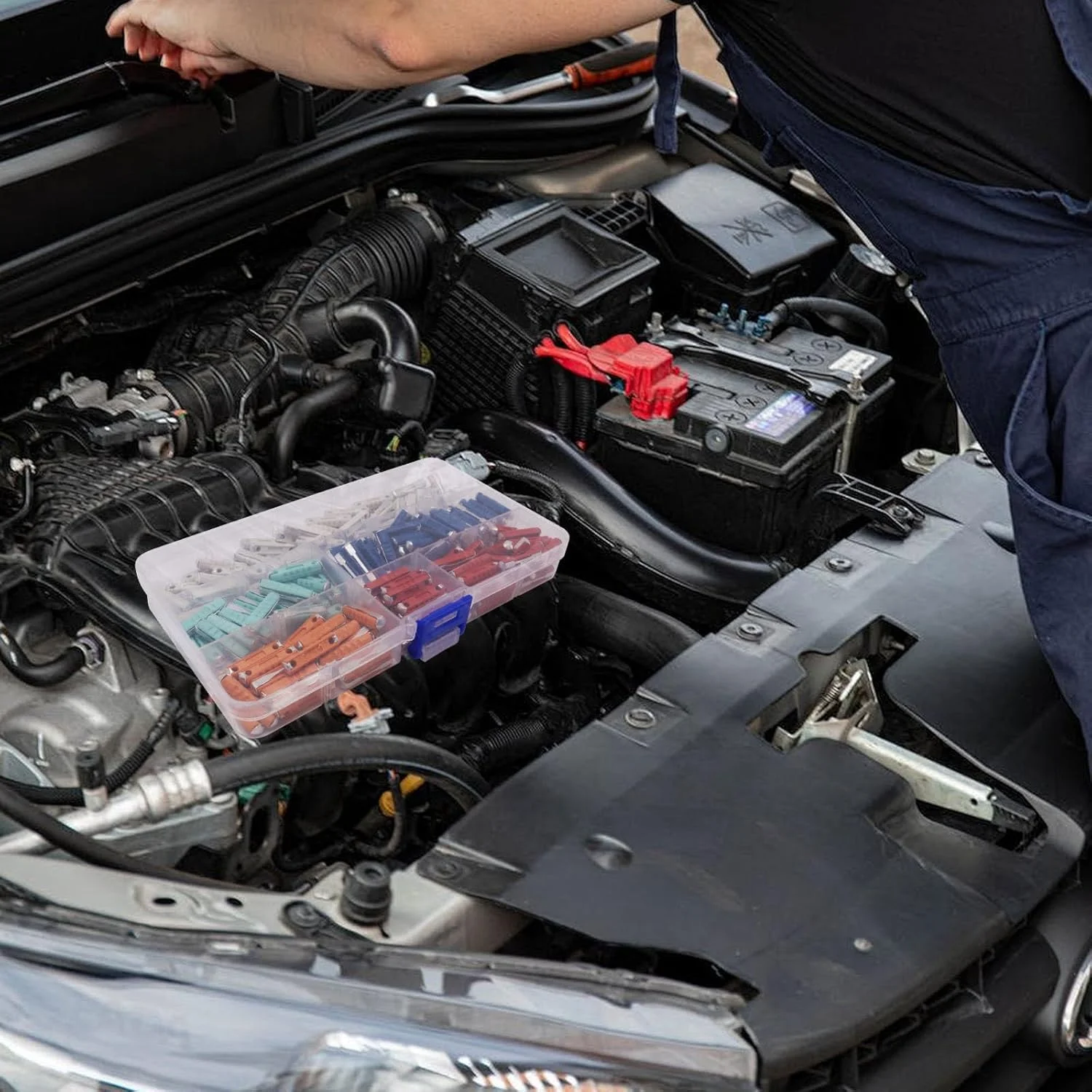 GDFYMI 200 عدد فیوزهای اژدری خودرو 5A-25A اروپایی، کیت مجموعه فیوزهای خودرو GDFYMI 200 عدد فیوزهای اژدری خودرو 5A-25A اروپایی، کیت مجموعه فیوزهای خودرو