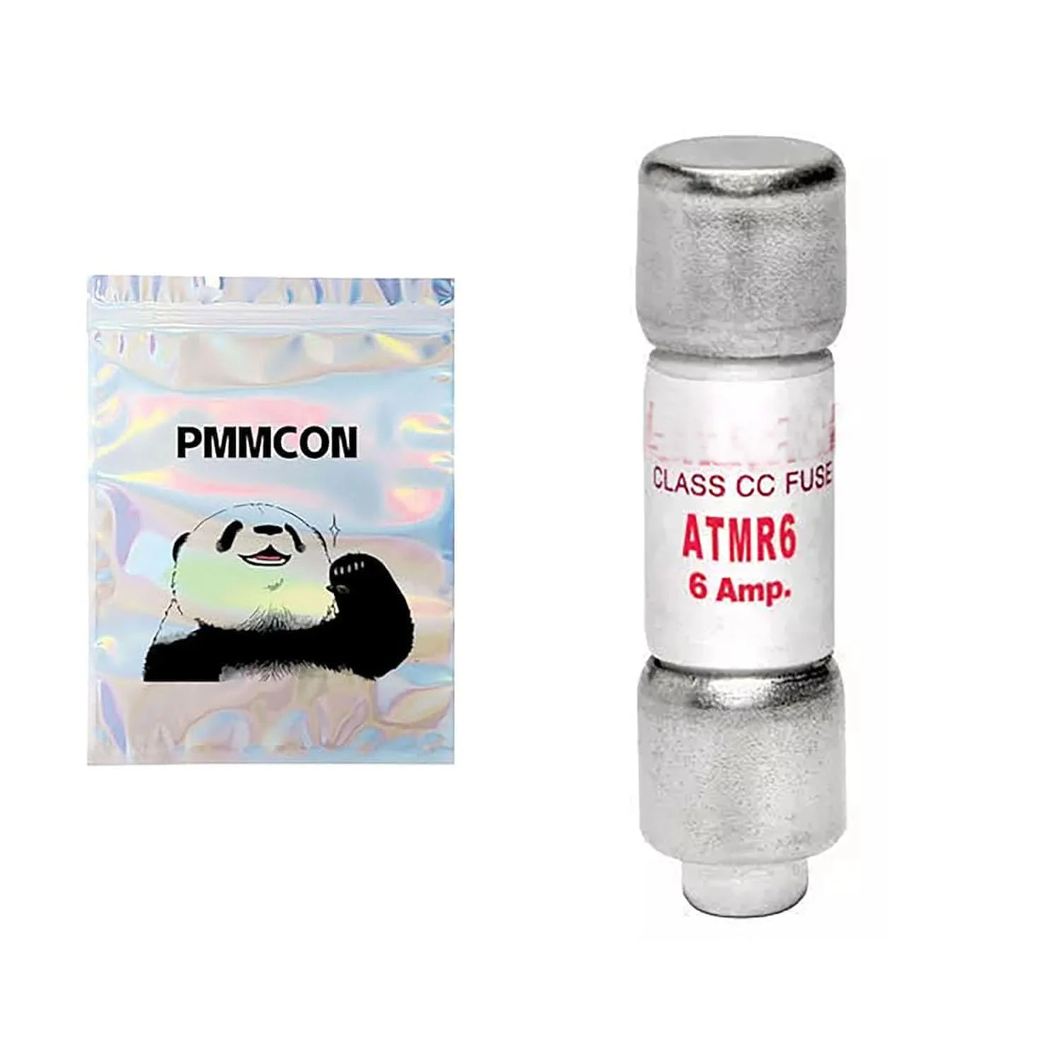 PMMCON 1 عدد فیوز ATMR-6 ATMR6 ATMR 6A 600Vac کلاس CC با عملکرد سریع