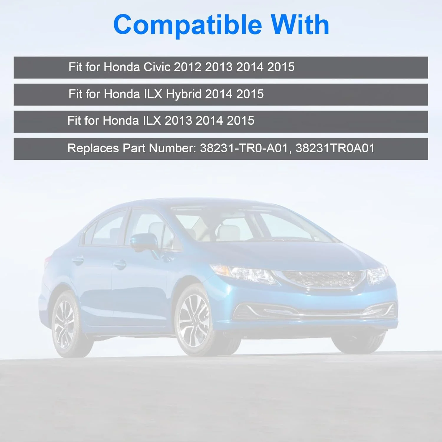 فیوز چندگانه Linkstyle مدل 38231-TBA-A01، مناسب برای هوندا سیویک 2012-2015، ILX 2013-2015، ILX هیبریدی 2014-2015، 6 مداره با 2 پیچ
