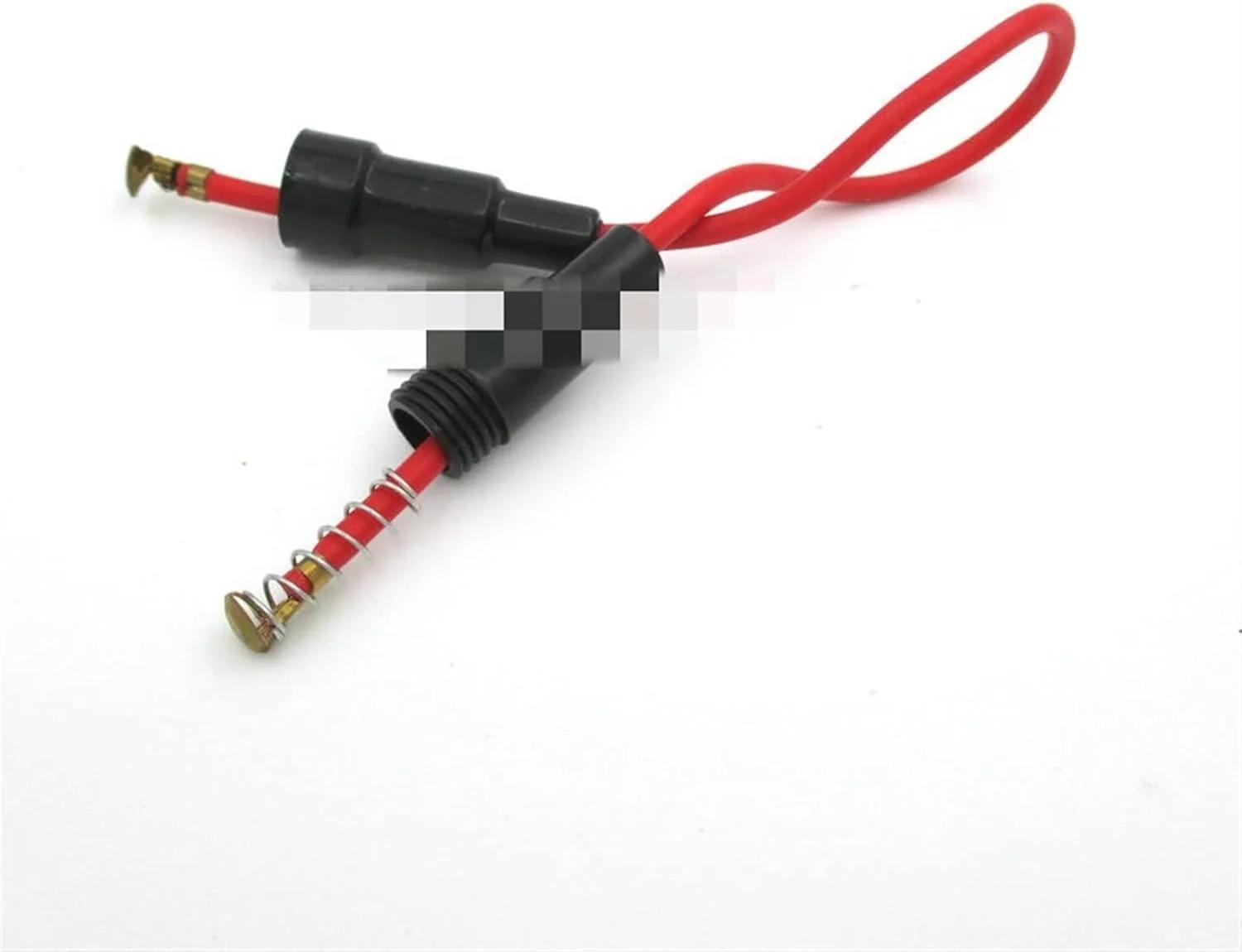 ボکس هولدر فووز 10PCS 5 * 20mm 250V سیارک 22 AWG کابل سیاله