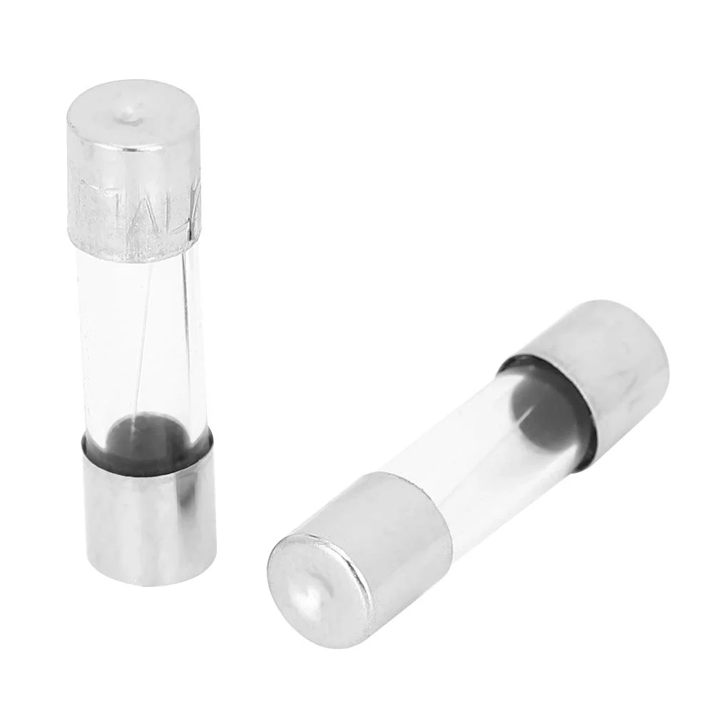 فیوز سریع، فیوز شیشه ای 5x20 میلی متر، استفاده آسان، کاربردی برای صنعت و منزل (5 آمپر)