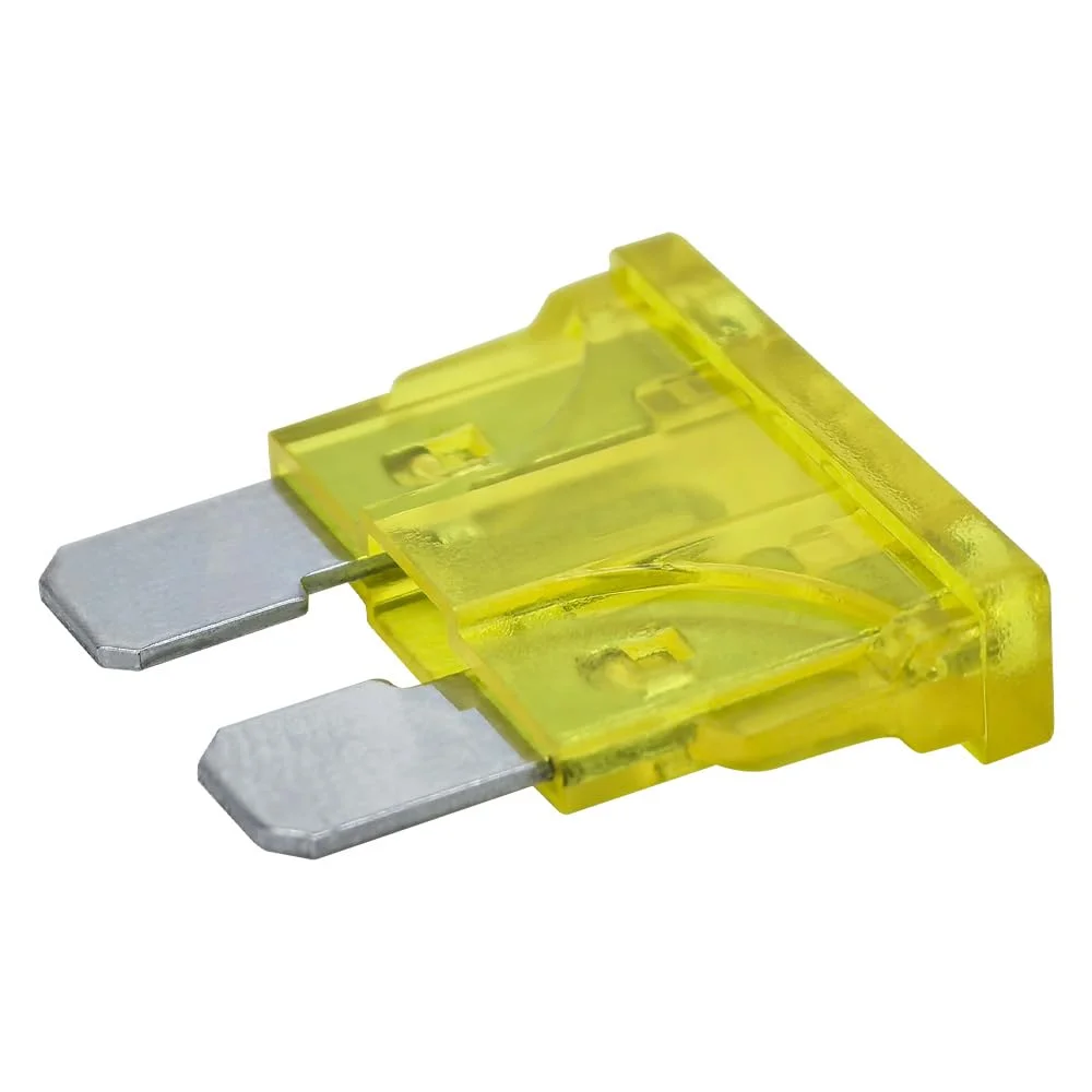 فیوز استاندارد 20 آمپر INDPROD، بسته 28 عددی، فیوز تیغه ای خودرو 20 آمپر 12 ولت 24 ولت 32 ولت ATO/APR/ATS، فیوزهای جایگزین خودرو برای ماشین/RV/کامیون/SUV/موتورسیکلت/قایق، لوازم جانبی خودرو