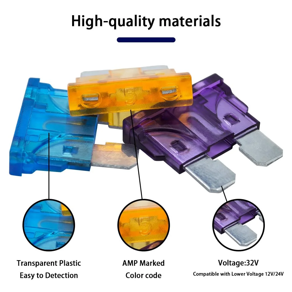 فیوز استاندارد 20 آمپر INDPROD، بسته 28 عددی، فیوز تیغه ای خودرو 20 آمپر 12 ولت 24 ولت 32 ولت ATO/APR/ATS، فیوزهای جایگزین خودرو برای ماشین/RV/کامیون/SUV/موتورسیکلت/قایق، لوازم جانبی خودرو فیوز استاندارد 20 آمپر INDPROD، بسته 28 عددی، فیوز تیغه ای خودرو 20 آمپر 12 ولت 24 ولت 32 ولت ATO/APR/ATS، فیوزهای جایگزین خودرو برای ماشین/RV/کامیون/SUV/موتورسیکلت/قایق، لوازم جانبی خودرو