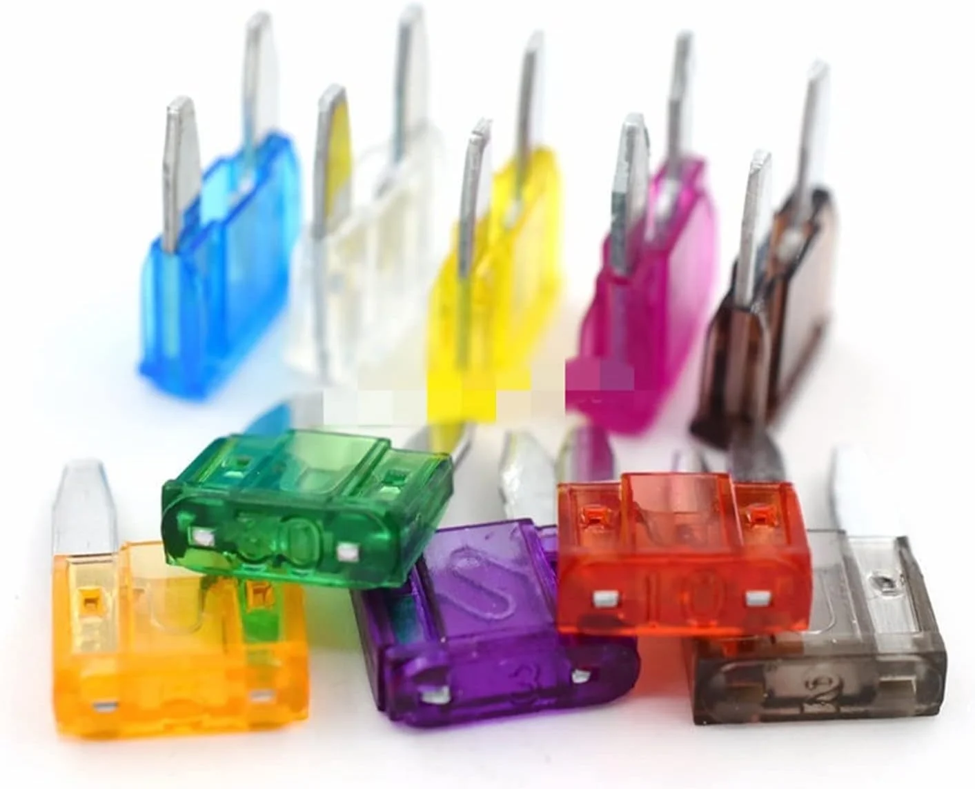 فیوز متنوع، 10 عدد فیوز تیغه ای کوچک 3 آمپر برای خودرو، فیوزهای خودرویی 3 آمپر، فیوز خودرو رنگ بنفش فیوز متنوع، 10 عدد فیوز تیغه ای کوچک 3 آمپر برای خودرو، فیوزهای خودرویی 3 آمپر، فیوز خودرو رنگ بنفش