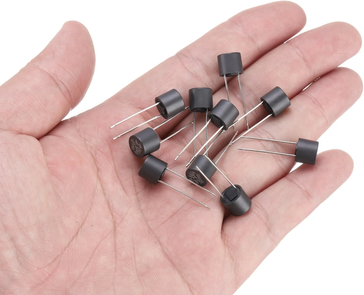 بسته 50 عددی فیوز استوانه ای مینیاتوری QUARKZMAN، فیوزهای مینیاتوری گرد با تاخیر زمانی، مجموعه فیوزهای میکروسکوپی برای قطعات الکترونیکی، تعمیرات PCB LCD، T5A 5A 250V، مشکی بسته 50 عددی فیوز استوانه ای مینیاتوری QUARKZMAN، فیوزهای مینیاتوری گرد با تاخیر زمانی، مجموعه فیوزهای میکروسکوپی برای قطعات الکترونیکی، تعمیرات PCB LCD، T5A 5A 250V، مشکی