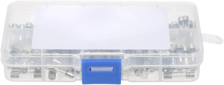 مجموعه 100 عددی فیوز شیشه ای سریع سوز Irovami، 5x20mm، آمپر 0.2A 0.5A 1A 2A 3A 5A 8A 10A 20A مجموعه 100 عددی فیوز شیشه ای سریع سوز Irovami، 5x20mm، آمپر 0.2A 0.5A 1A 2A 3A 5A 8A 10A 20A