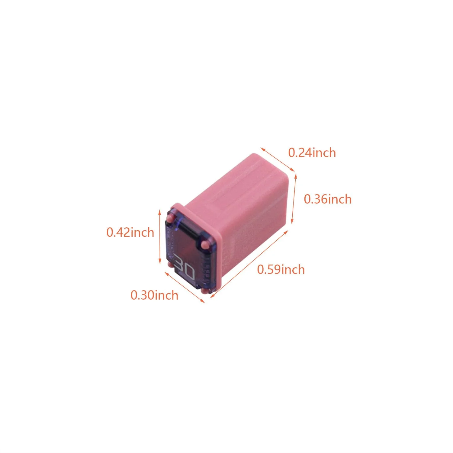فیوزهای تیغه ای میکرو DGZZI 4PCS 30A، مورد استفاده برای محافظت از تجهیزات الکتریکی خودرو در برابر اتصال کوتاه و اضافه بار فیوزهای تیغه ای میکرو DGZZI 4PCS 30A، مورد استفاده برای محافظت از تجهیزات الکتریکی خودرو در برابر اتصال کوتاه و اضافه بار
