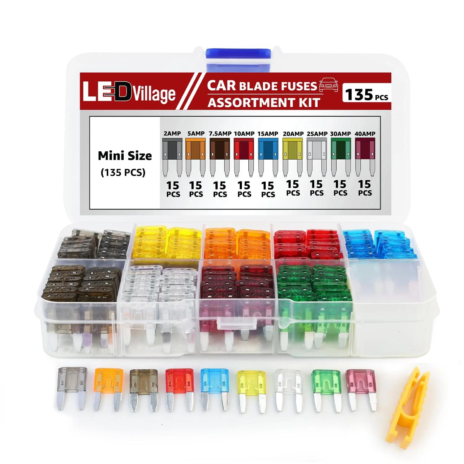 کیت فانس Ledvillage 135 قطعهblade 2/5/7.5/10/15/20/25/30/40AMP