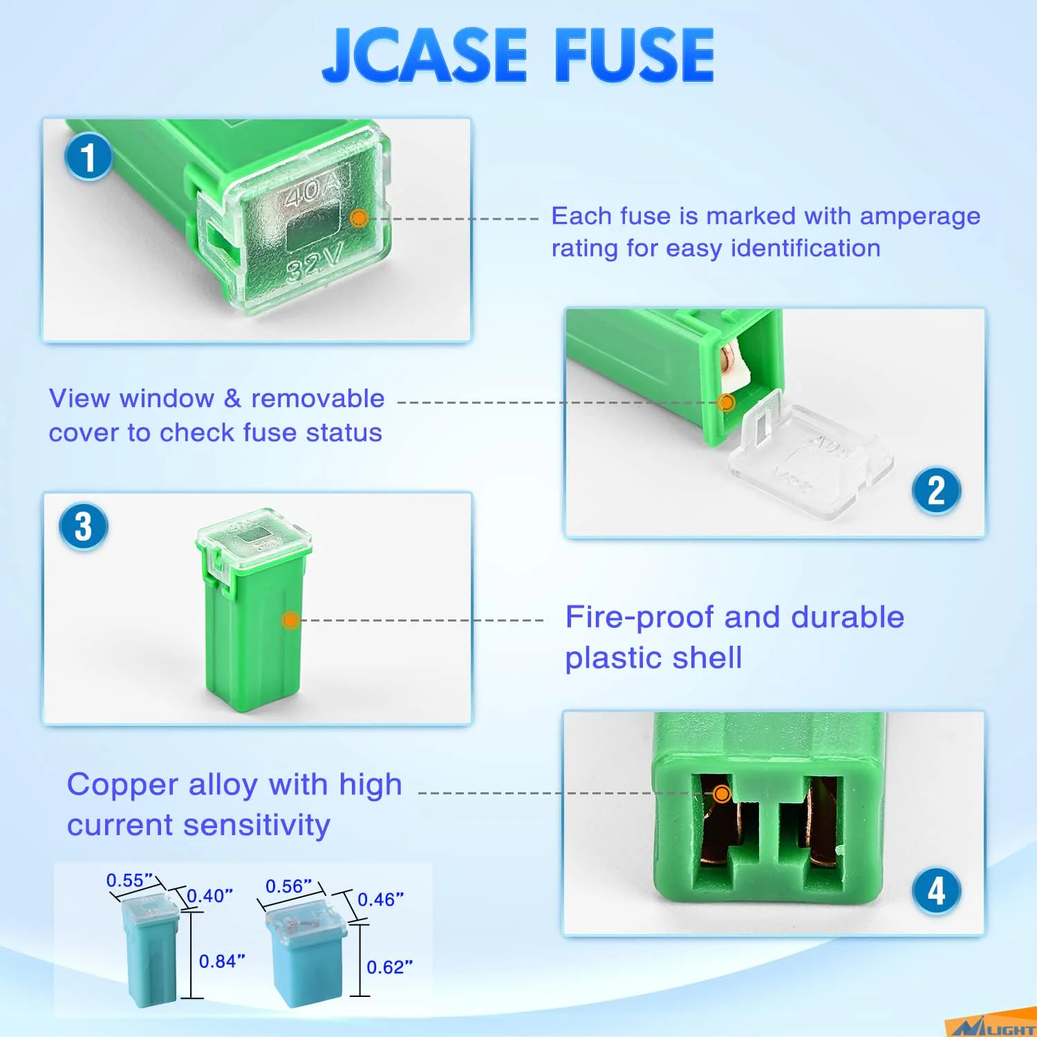 کیت فیوز تیغه ای و Jcase یونیفیز 250 عددی، فیوزهای مینی استاندارد 5A-30A، فیوزهای Jcase پروفایل کوتاه و بلند 20A-60A برای خودرو، کامیون، SUV، RV، قایق، همراه با فیوز کش و جعبه کیت فیوز تیغه ای و Jcase یونیفیز 250 عددی، فیوزهای مینی استاندارد 5A-30A، فیوزهای Jcase پروفایل کوتاه و بلند 20A-60A برای خودرو، کامیون، SUV، RV، قایق، همراه با فیوز کش و جعبه