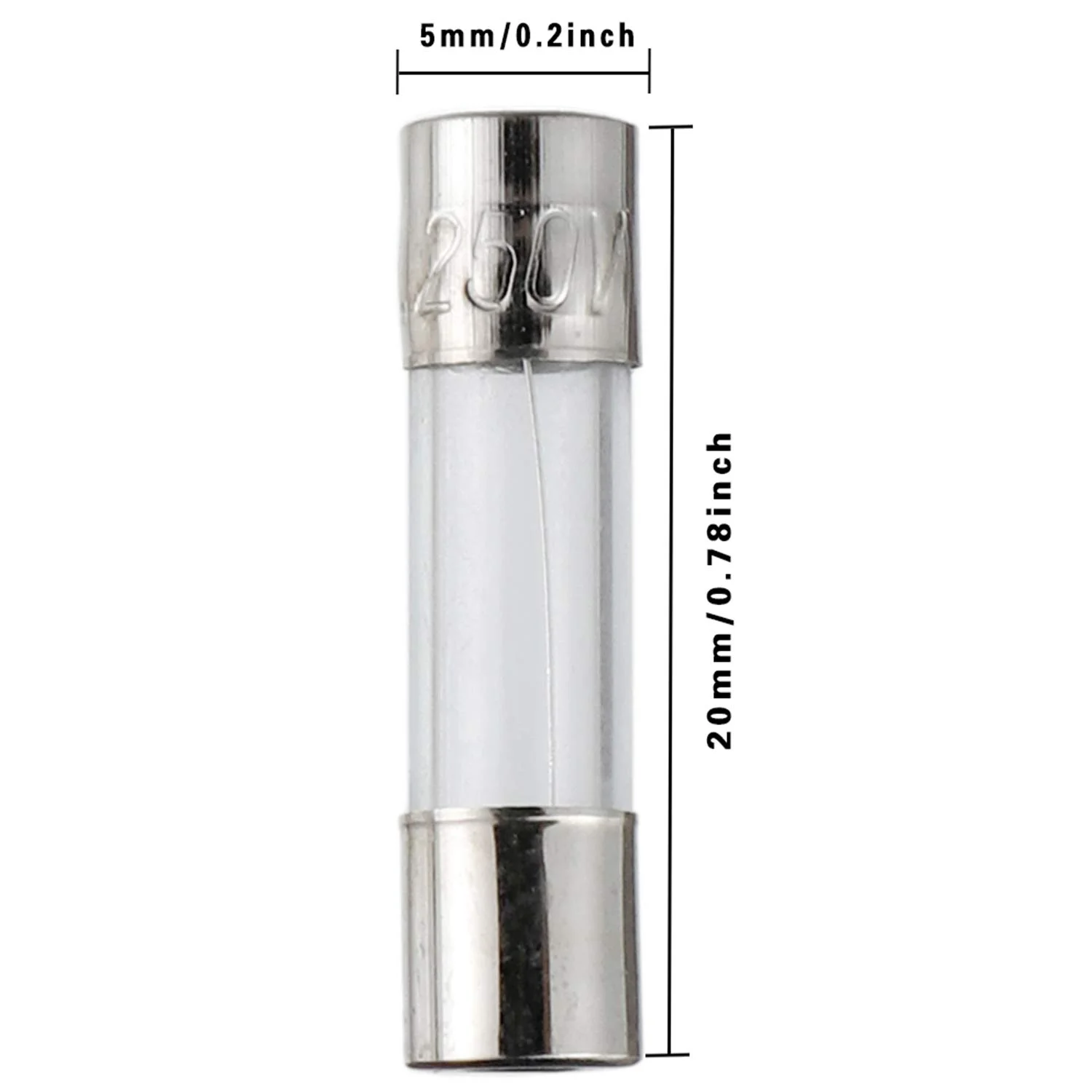 کیت متنوع فیوز شیشه ای سریع سوز BOJACK با 24 مقدار، 360 عدد، 5x20mm 250V 0.25 0.5 1 2 3 4 5 8 10 12 15 20A 6x30mm 250V 0.5 1 2 3 4 5 6 7 8 10 15 20 آمپر، بسته بندی شده در جعبه پلاستیکی شفاف