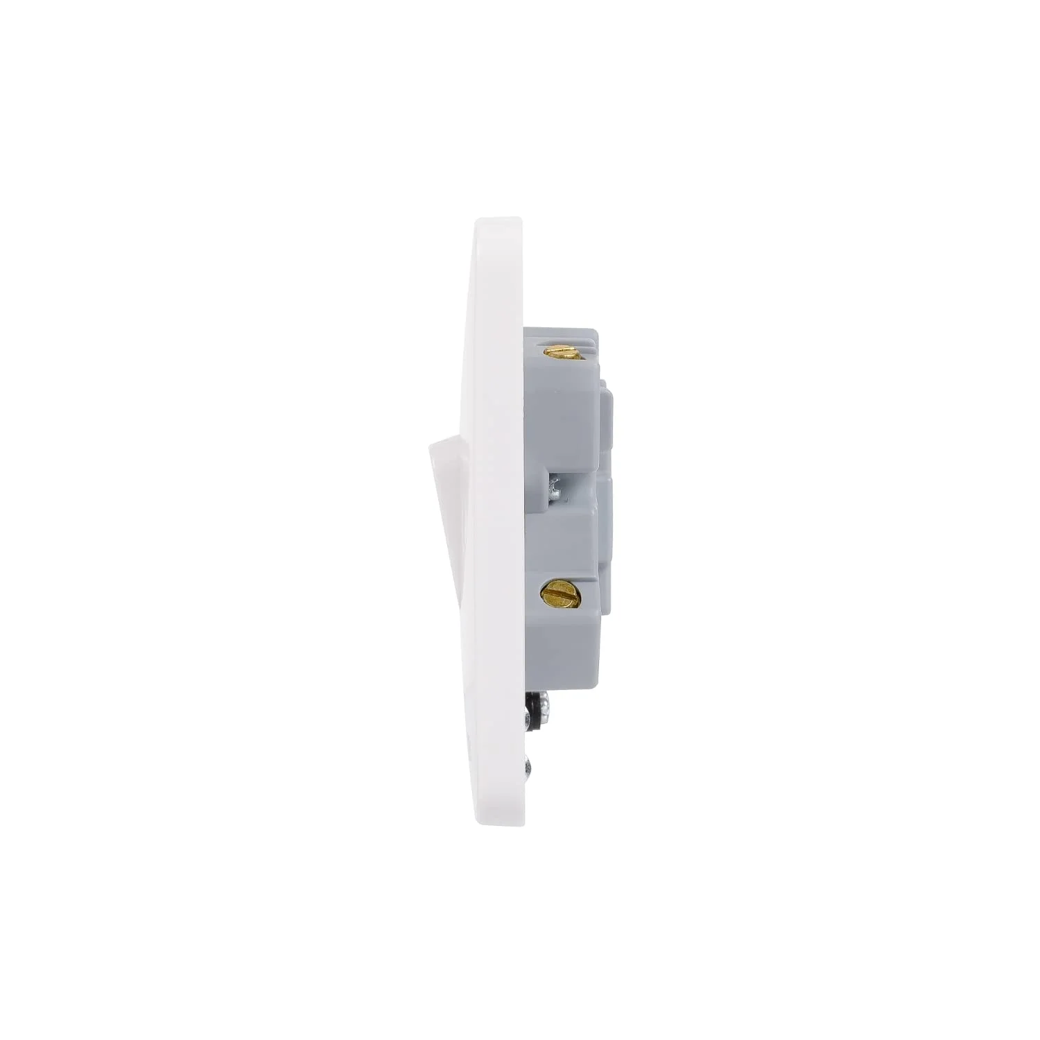 واحد اتصال فیوز خروجی انعطاف پذیر 13 آمپر 1 پل Schneider Electric Lisse، سفید