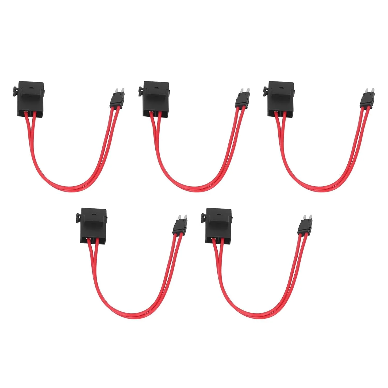 5 عدد فیوز خودرو 32 ولت AC کوچک با افزونه برای دستگاه های خودپرداز خودرو 20 آمپر 16AWG با 5 فیوز ACK S 10.9 میلی متر نگهدارنده 16AWG روشنایی غیر مخرب و