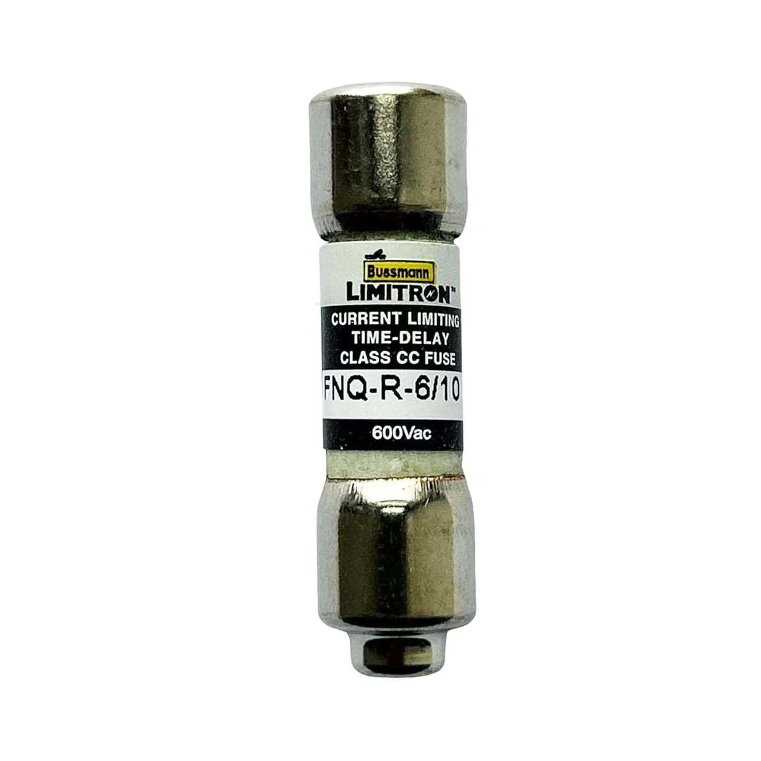 فیوز تاخیری FNQ-R-6/10 0.6A 600Vac، بسته 10 عددی