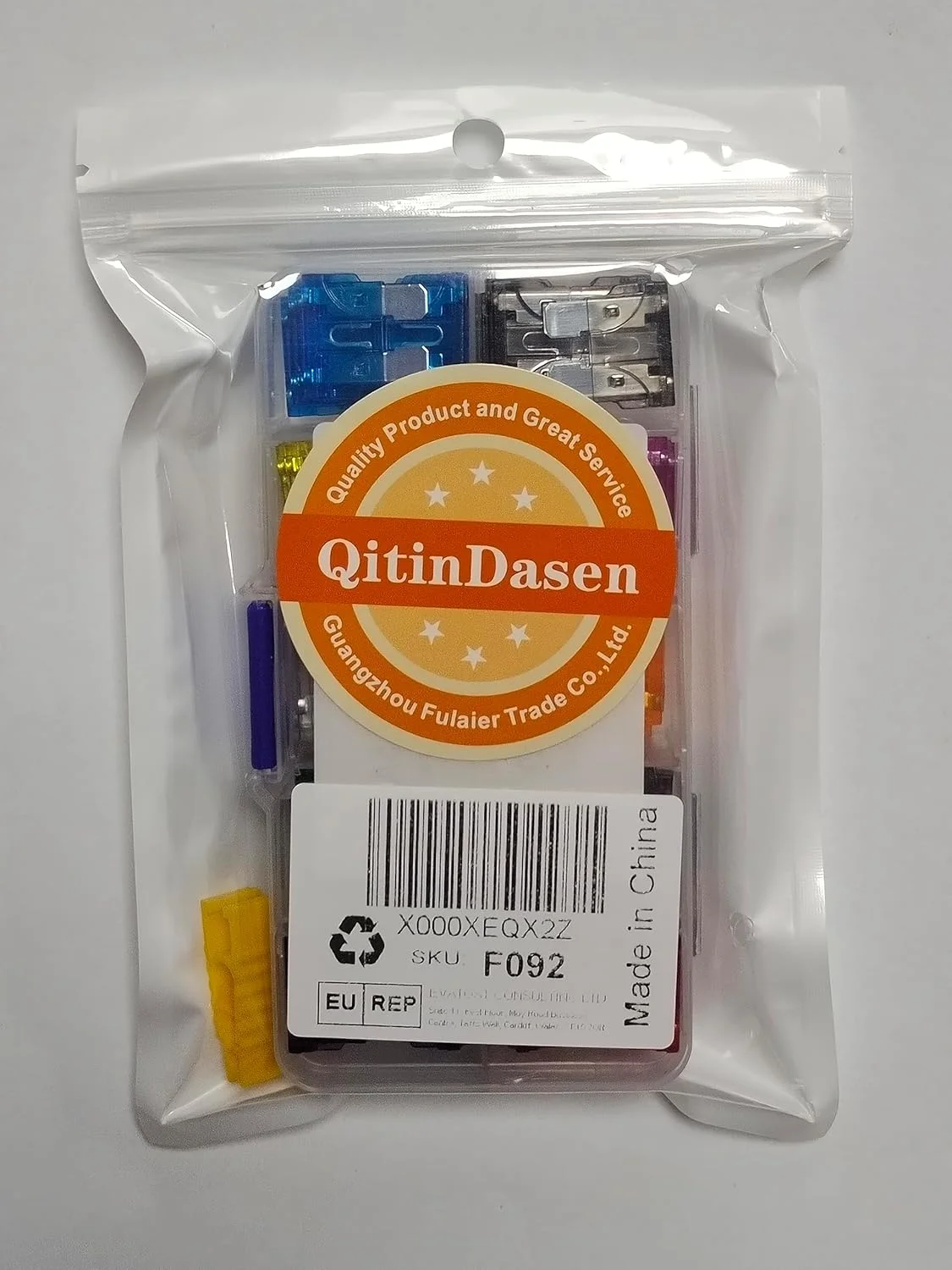 QitinDasen FULARR 80 عدد فیوزهای خودرو حرفه ای، کیت مجموعه فیوزهای تیغه ای استاندارد، همراه با استخراج کننده فیوزهای جایگزین و جعبه ذخیره سازی – 2A / 3A / 5A / 7.5A / 10A / 15A / 20A / 25A / 30A / 35A QitinDasen FULARR 80 عدد فیوزهای خودرو حرفه ای، کیت مجموعه فیوزهای تیغه ای استاندارد، همراه با استخراج کننده فیوزهای جایگزین و جعبه ذخیره سازی – 2A / 3A / 5A / 7.5A / 10A / 15A / 20A / 25A / 30A / 35A