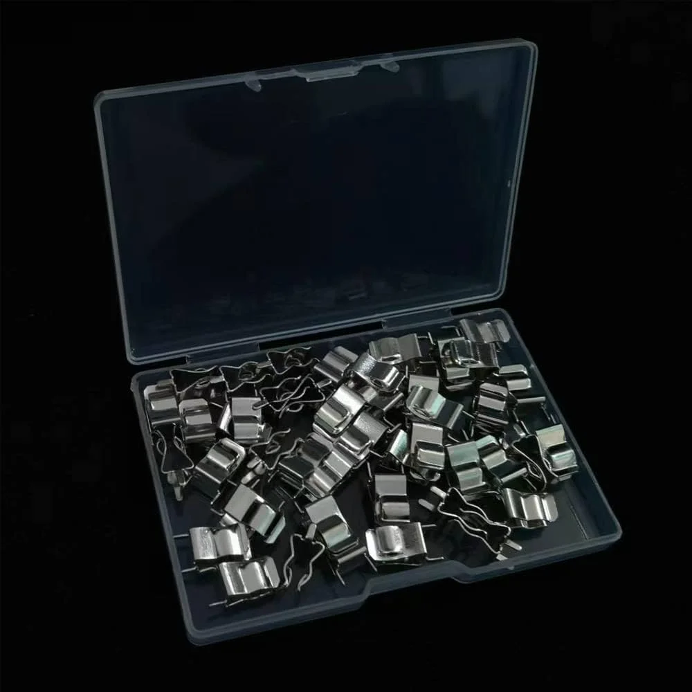 گیره فیوز گبیدلت 45 عددی 6x30 میلیمتری، گیره نگهدارنده فیوز برنجی قلع اندود شده برای فیوزهای شیشهای و سرامیکی سریع 6x30 میلیمتری گیره فیوز گبیدلت 45 عددی 6x30 میلیمتری، گیره نگهدارنده فیوز برنجی قلع اندود شده برای فیوزهای شیشهای و سرامیکی سریع 6x30 میلیمتری