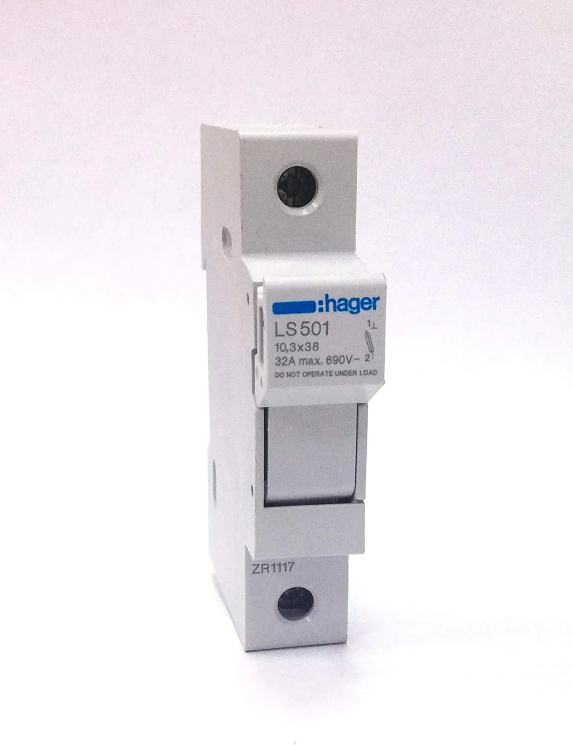 هگر - جا فیوزی ریلی 32 آمپر 10x38 میلی متر - LS501