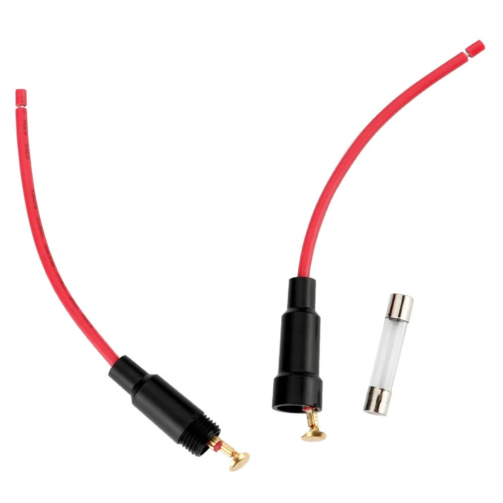 هولدر فیوز AGC مدل Gebildet با ابعاد 6x30 میلیمتر، نوع پیچی درون خطی با سیم 16AWG، جعبه فیوز 32 ولت 20 آمپر برای فیوز شیشهای ضربهای سریع (بسته 15 عددی) هولدر فیوز AGC مدل Gebildet با ابعاد 6x30 میلیمتر، نوع پیچی درون خطی با سیم 16AWG، جعبه فیوز 32 ولت 20 آمپر برای فیوز شیشهای ضربهای سریع (بسته 15 عددی)